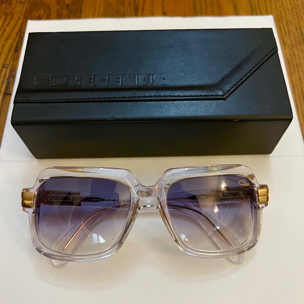 CAZAL 607/3 HIP HOP UNISEX SUNGLASSES GERMANY GORGEOUS BRAND NEW DEADSTOCK $650